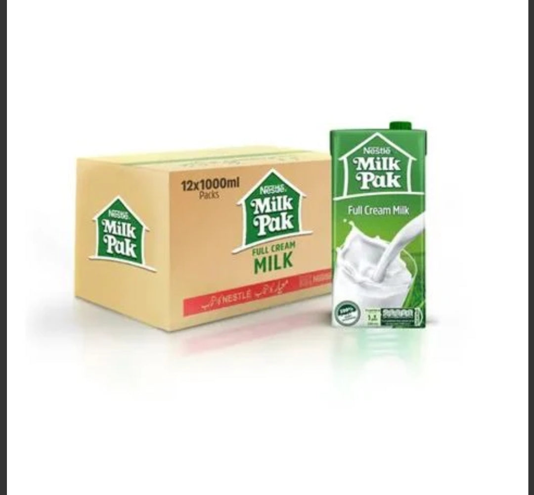 NESTLE MILKPAK Milk 1000 ml 12Pcs