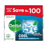 Dettol Cool Soap, 3x80g