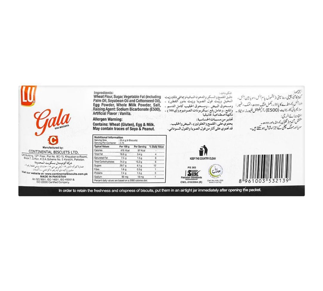 Gala Egg Biscuit, Snack Pack