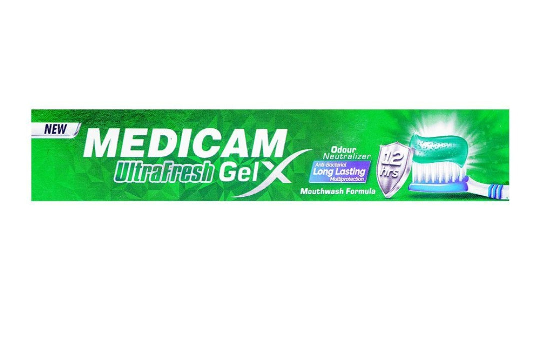 Medicam Ultra Fresh Green Gel Toothpaste, 125ml