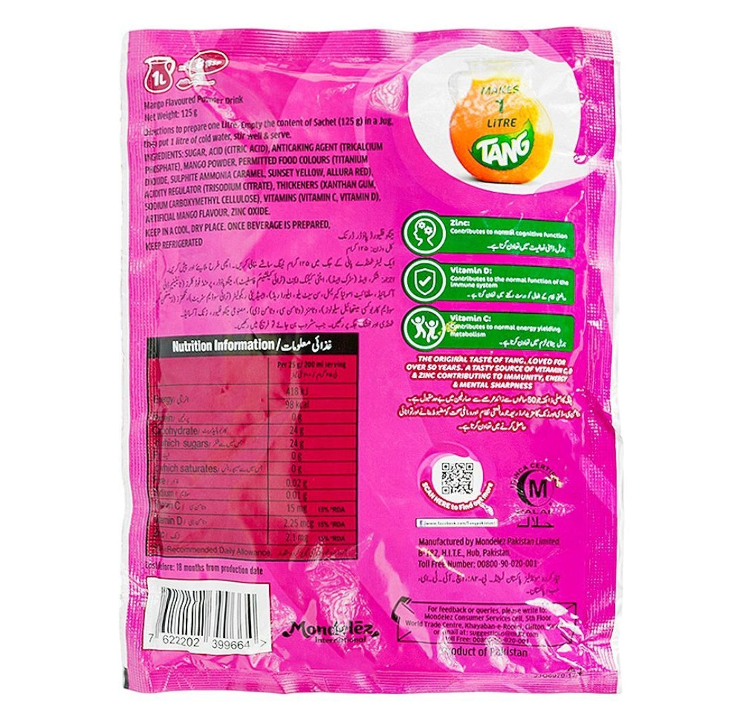 Tang Mango Jug Pack, 125g