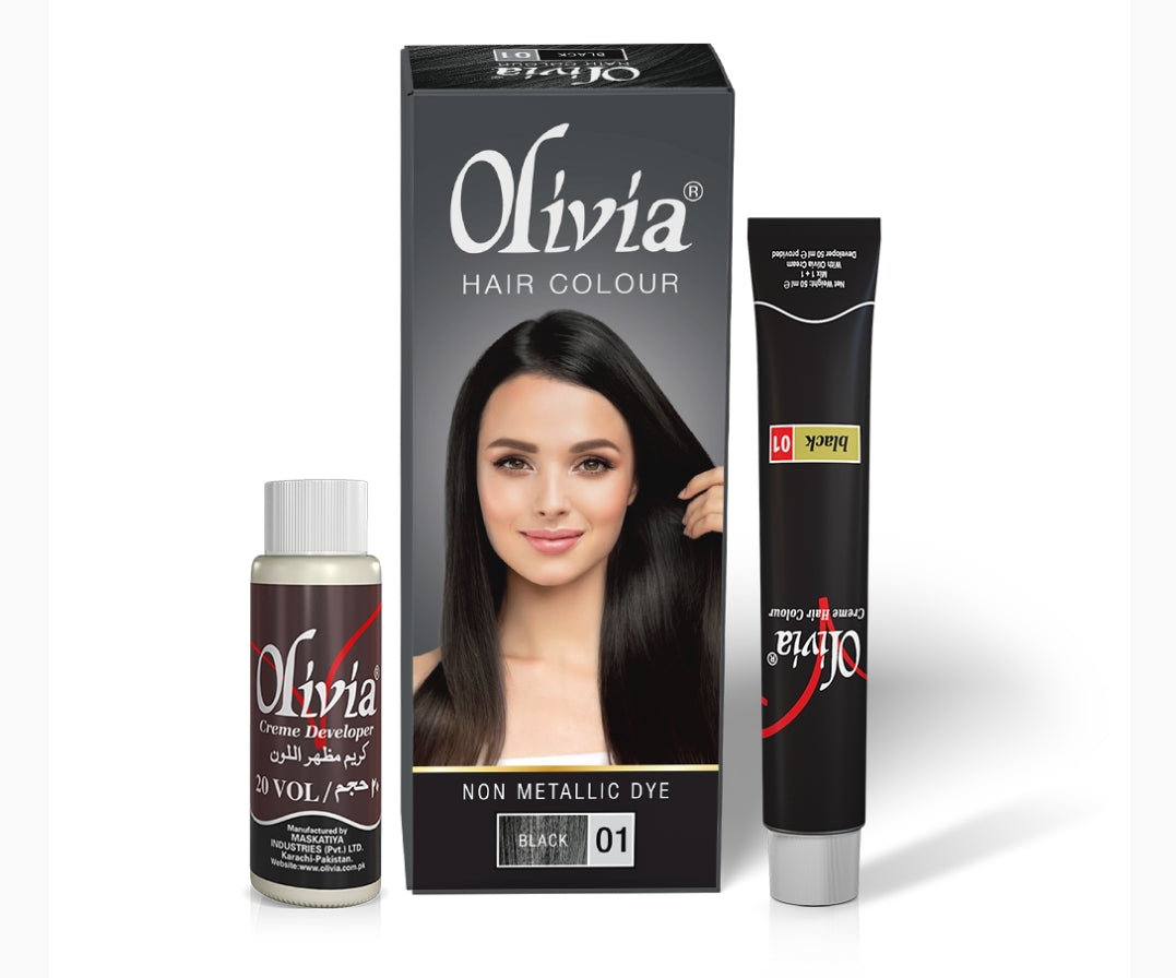 via Hair Colour (Black 01)