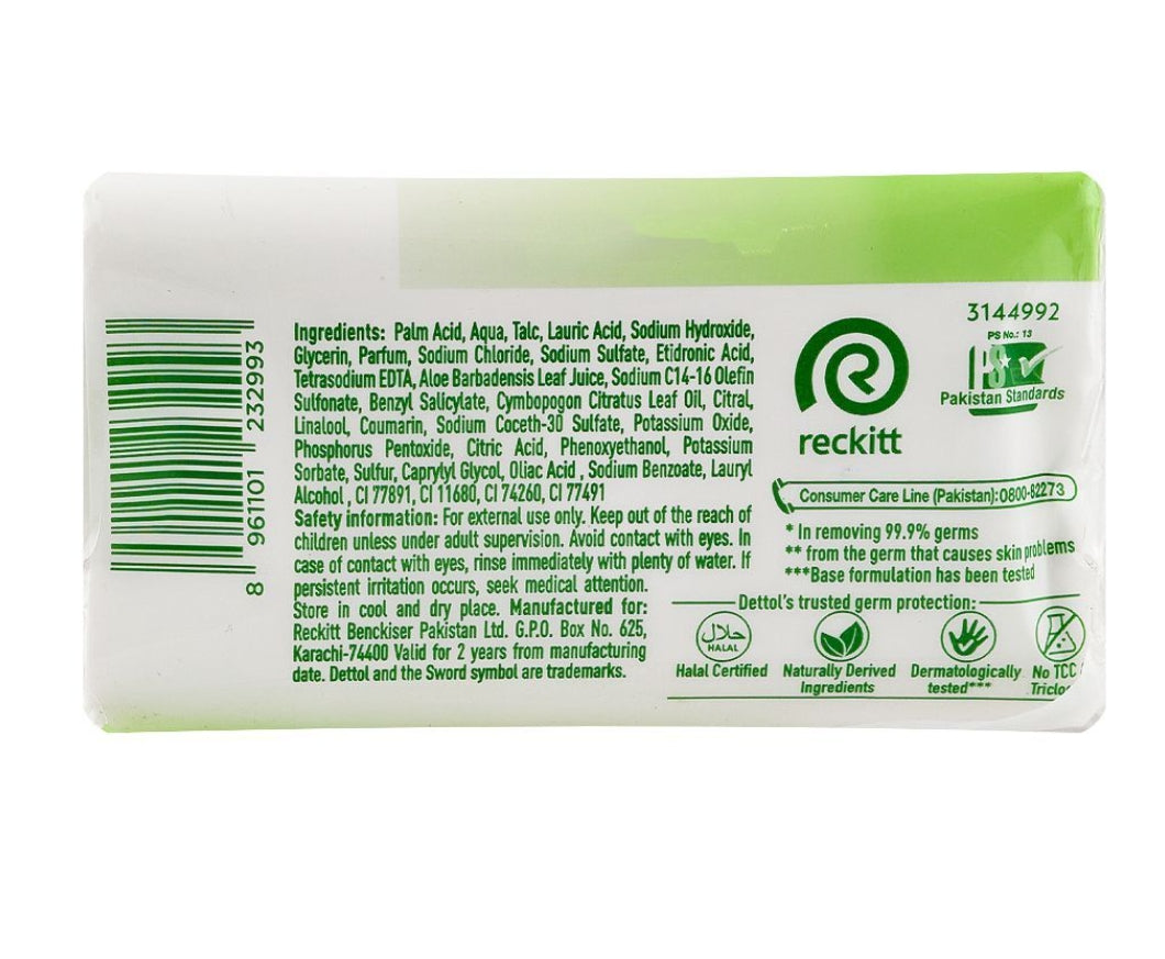 Dettol Soothe Soap, 4x110g