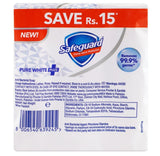 Safe Guard Pure White Plus Soap, 125g Each, 3-Pack