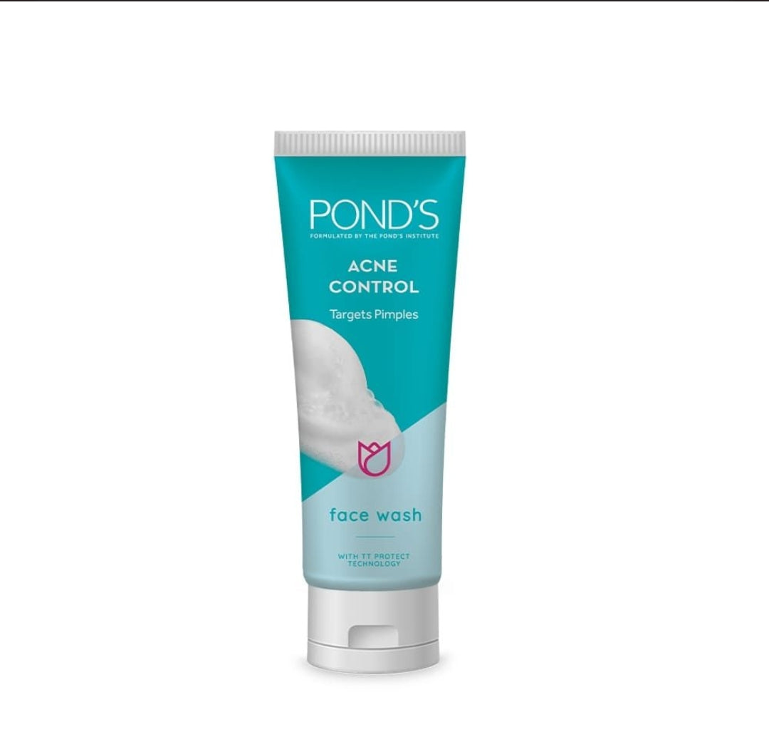 Pond's Acne Control Targets Pimples Face Wash, 50g