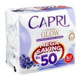 Capri Calming Glow Milk Protein & natural Lavender Soap, Purple, 3 X 150g