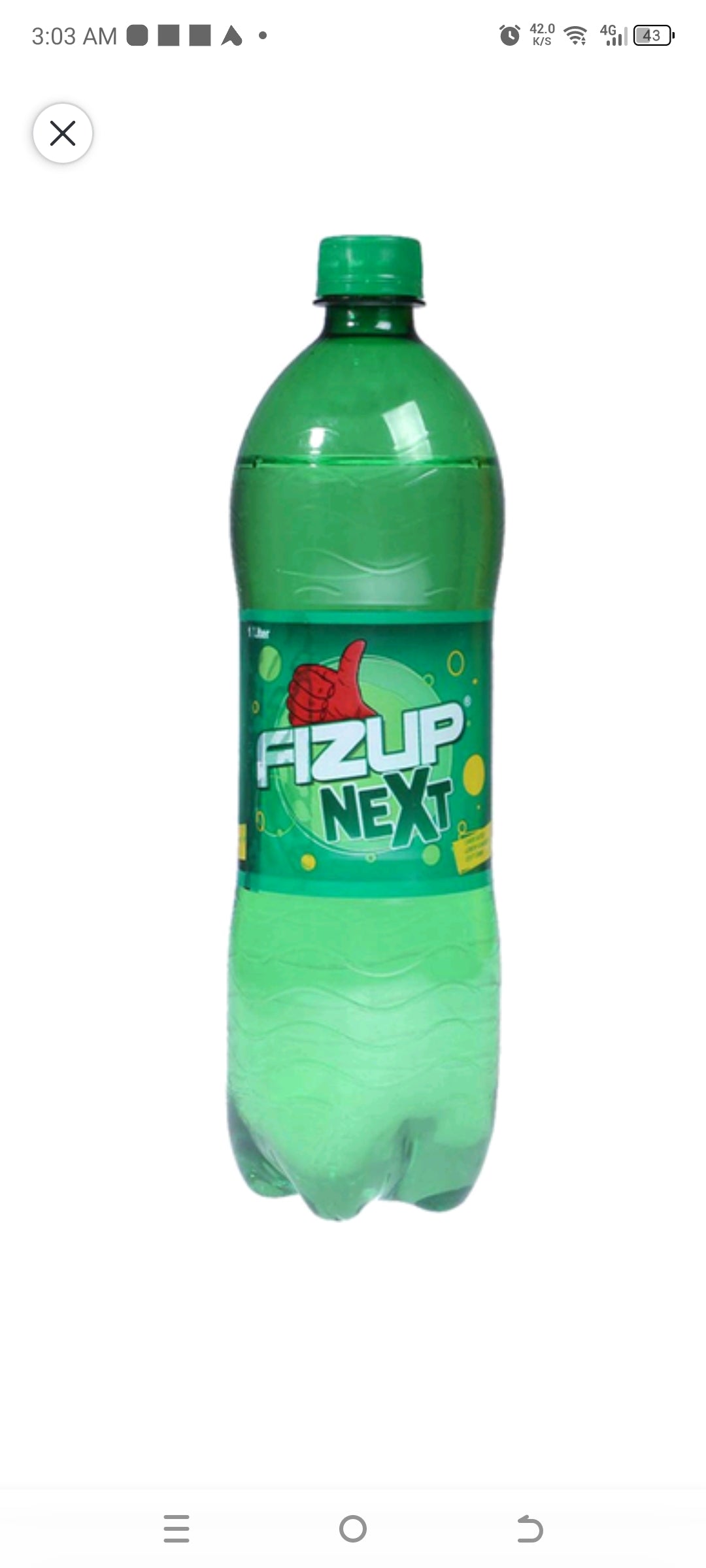 FIZUP NEXT DRINK 1.5L