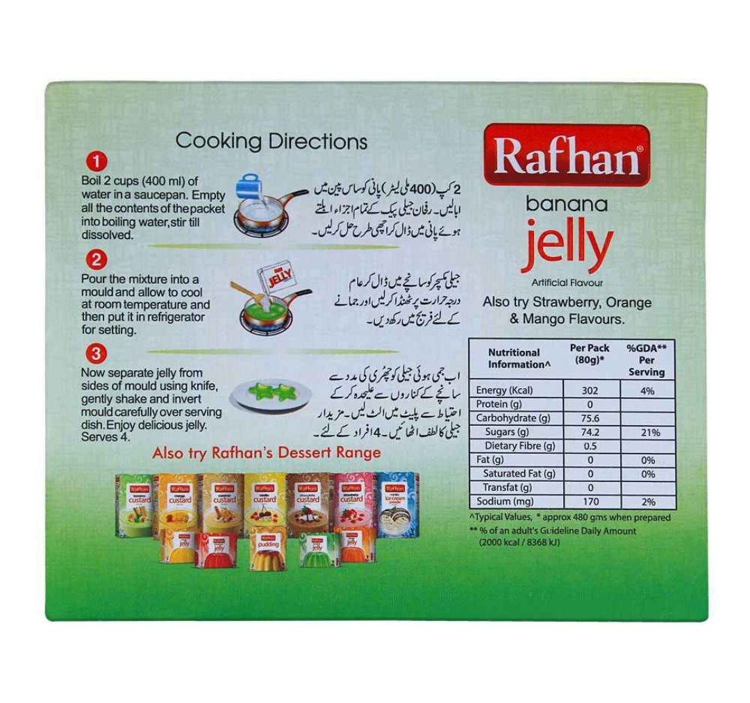 Rafhan Banana Jelly Powder 80g