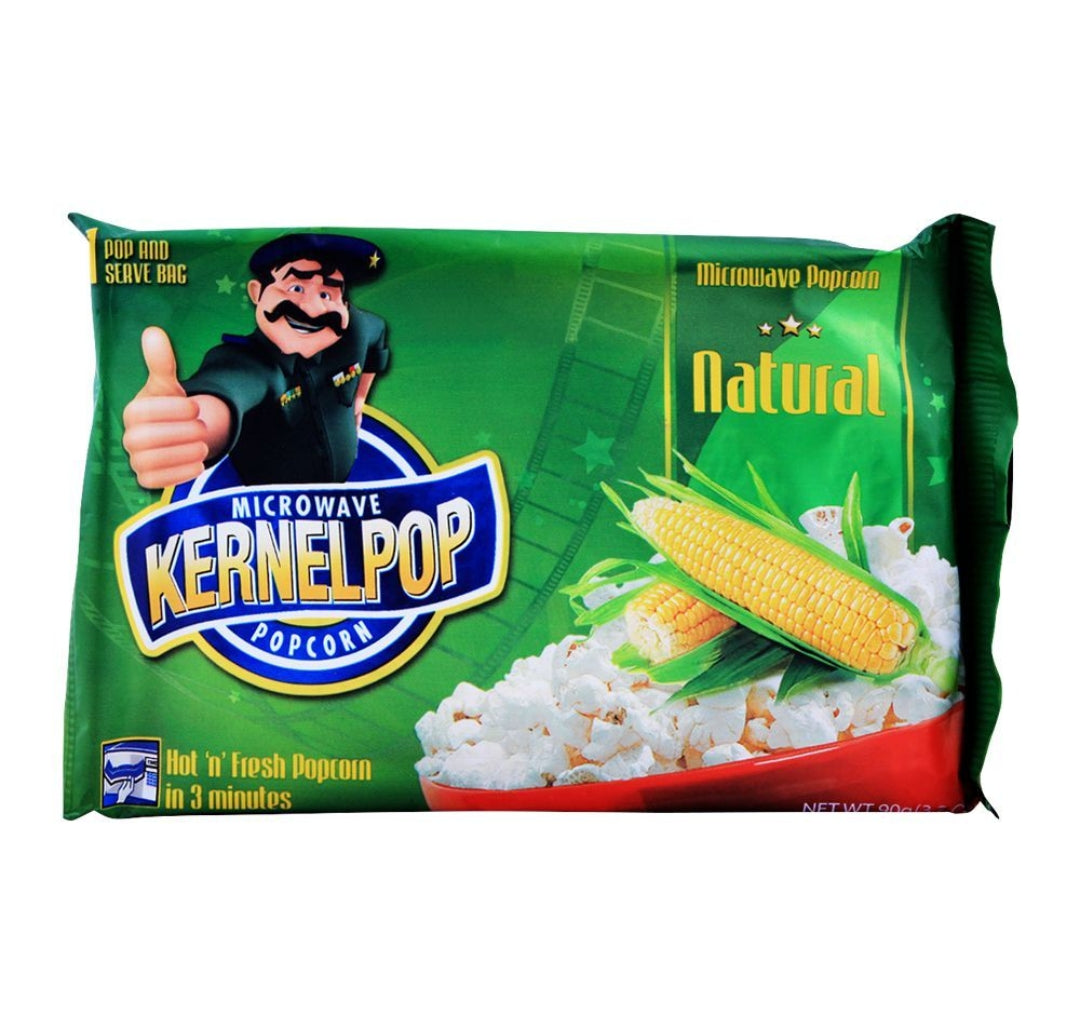 KernelPop Popcorn Natural, 90g