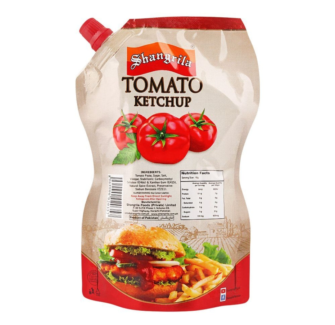 Shangrila Tomato Ketchup Pouch, 400g