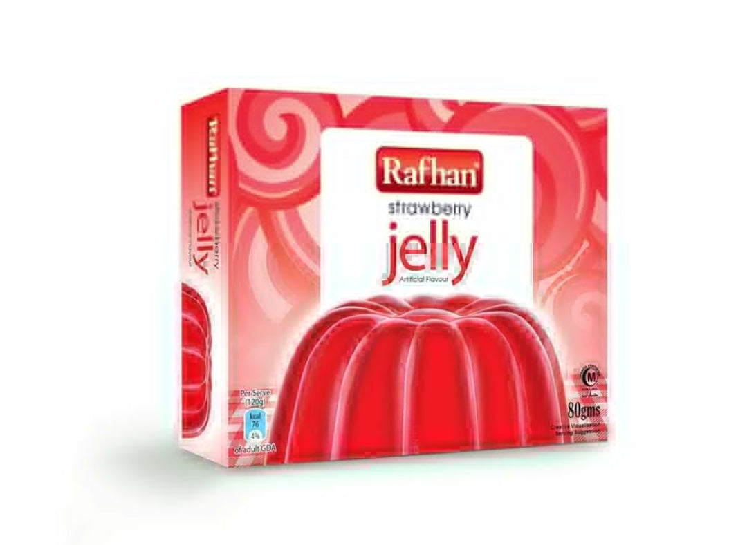 Rafhan Strawberry Jelly Powder 80g
