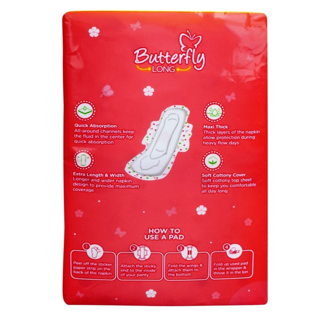 Butterfly Breathables Maxi Thick, XXL, 12-Pack