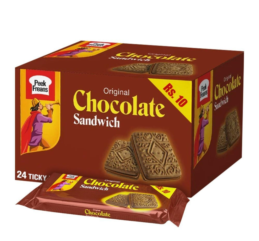 Chocolate Sandwich, 24-Tikky Pack Box