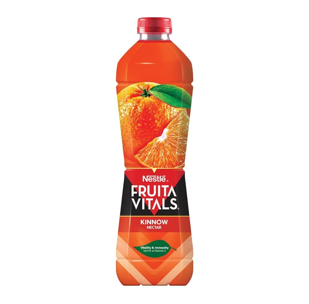 Nestle Fruita Vitals Kinnow Fruit Nectar 1 Liter