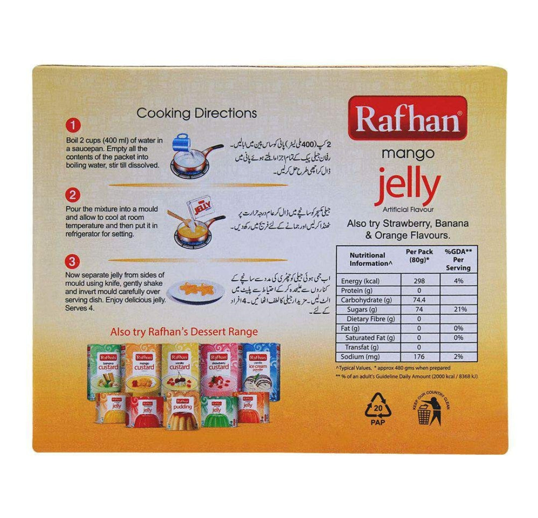 Rafhan Mango Jelly Powder 80g