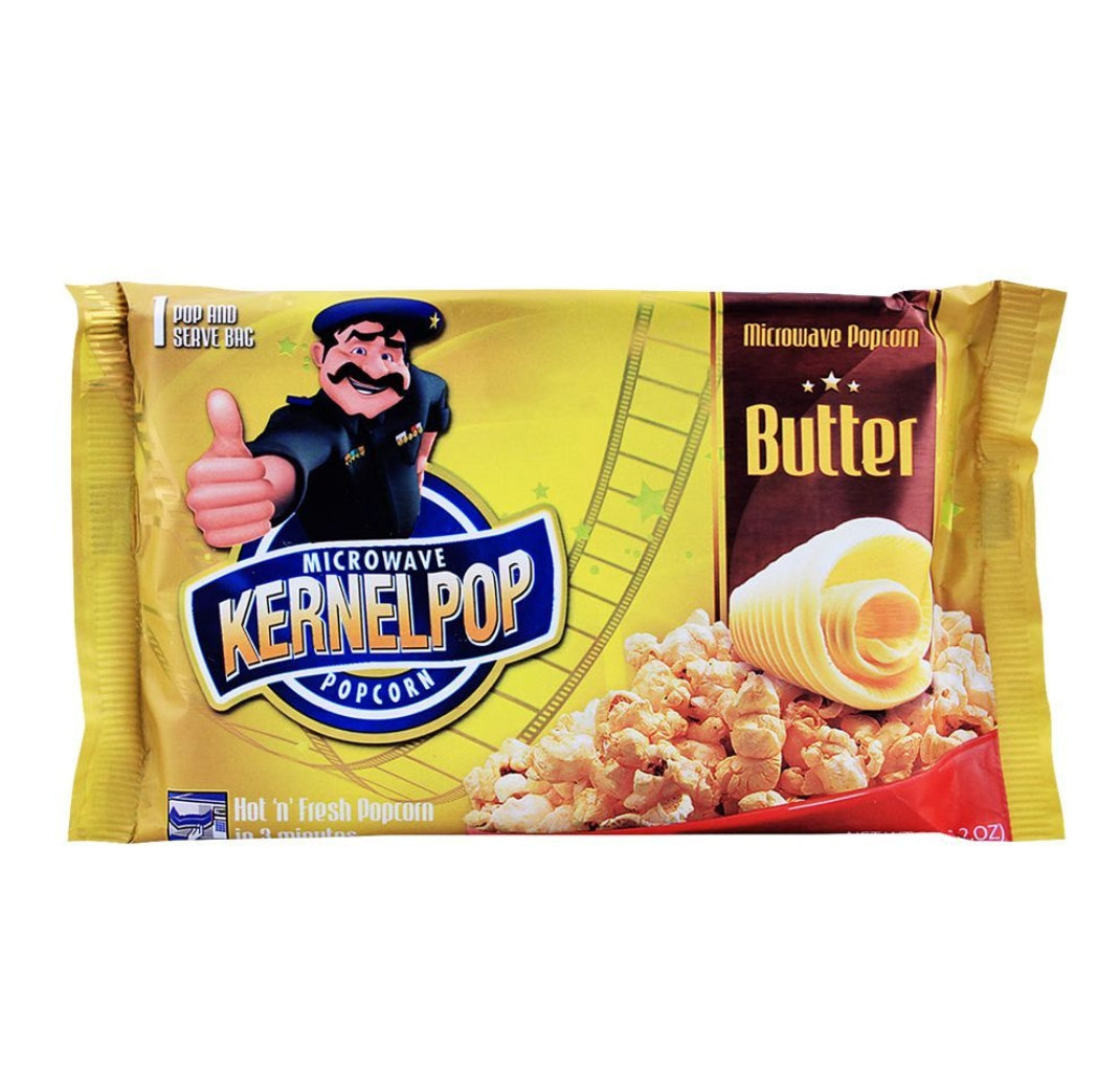 KernelPop Popcorn Butter, 90g