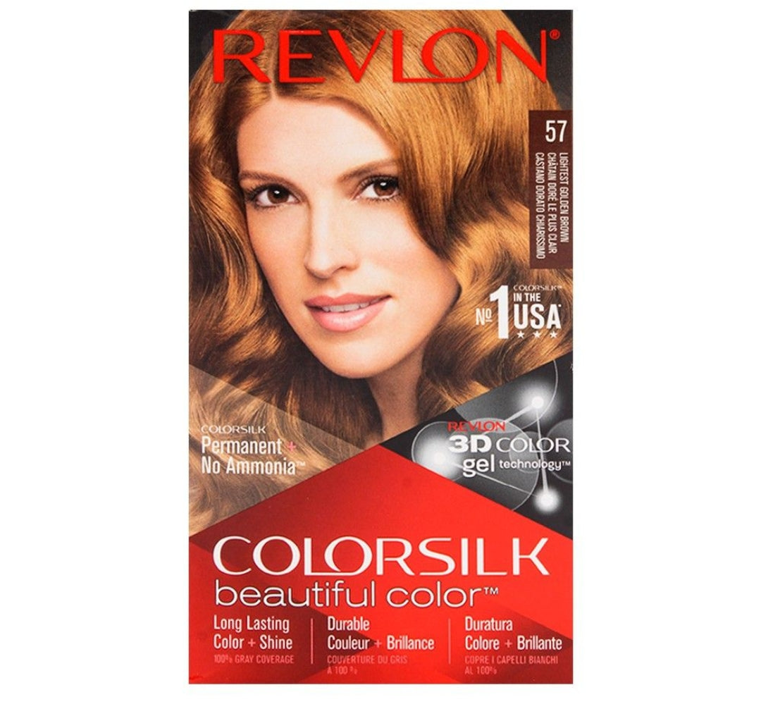 Revlon Colorsilk Lightest Golden Brown Hair Color 57
