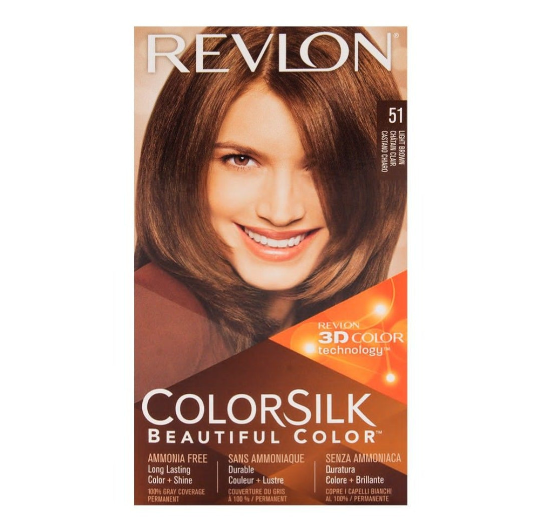 Revlon Colorsilk Light Brown Hair Color 51