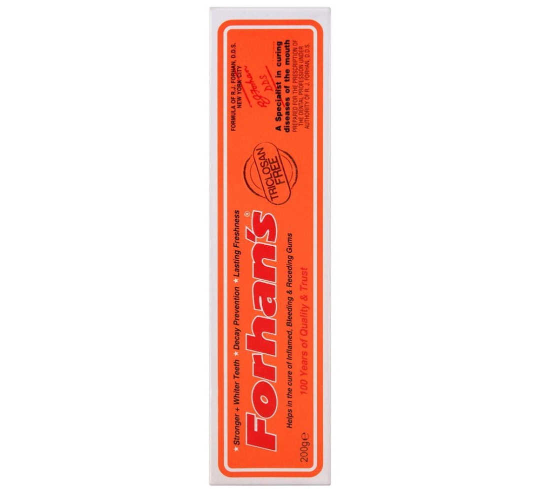 Forhan's Toothpaste, Triclosan Free, 200g