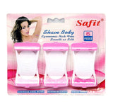 Safit Body Shaving Razor For Women Stainless Steel Pack of 6