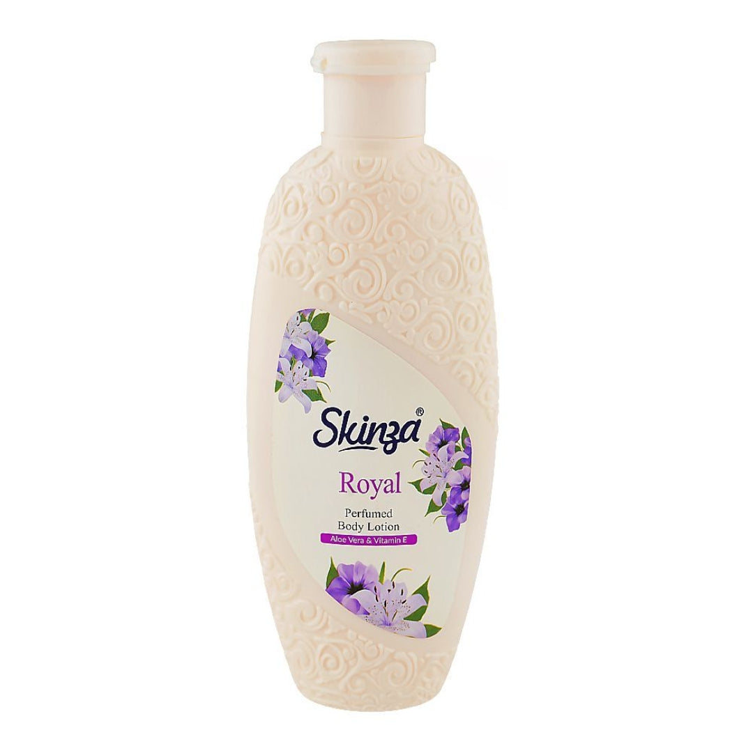 Skinza Royal Perfumed Body Lotion, Aloe Vera & Vitamin E, 220ml