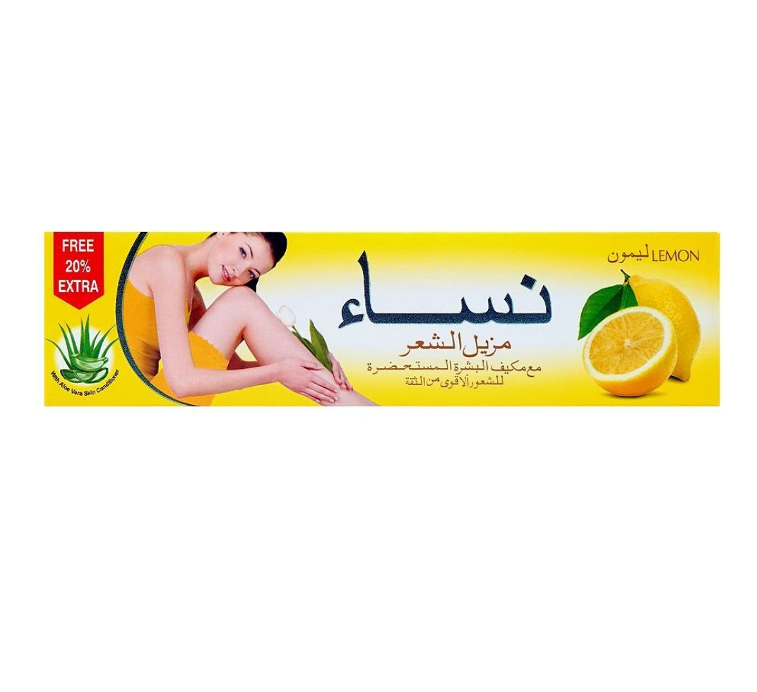 Nisa Lemon Hair Removal Cream, 100ml + 20% Extra