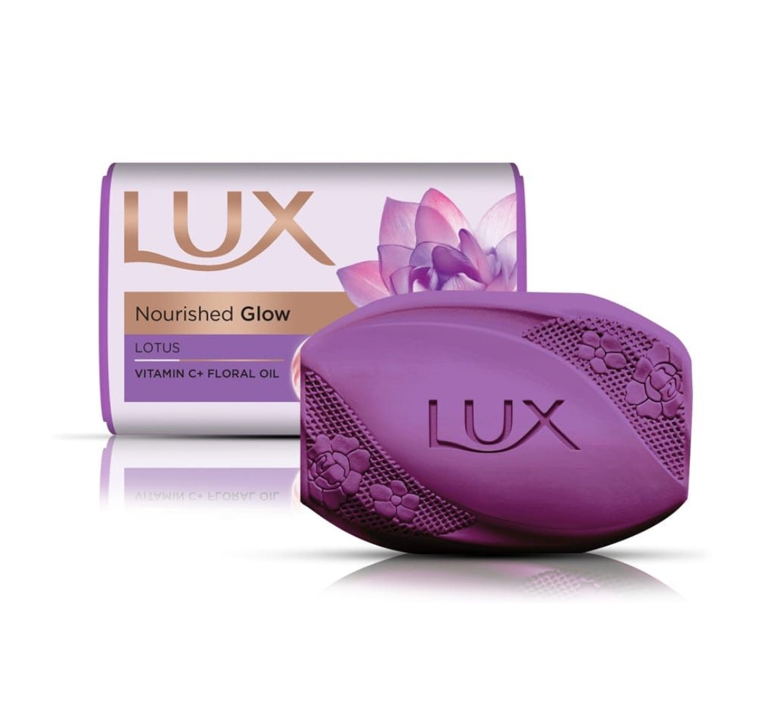 Lux Nourished Glow Lotus Purple Soap, 100g