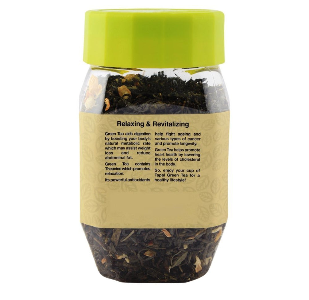 Tapal Green Tea Jasmine Jar 100gm