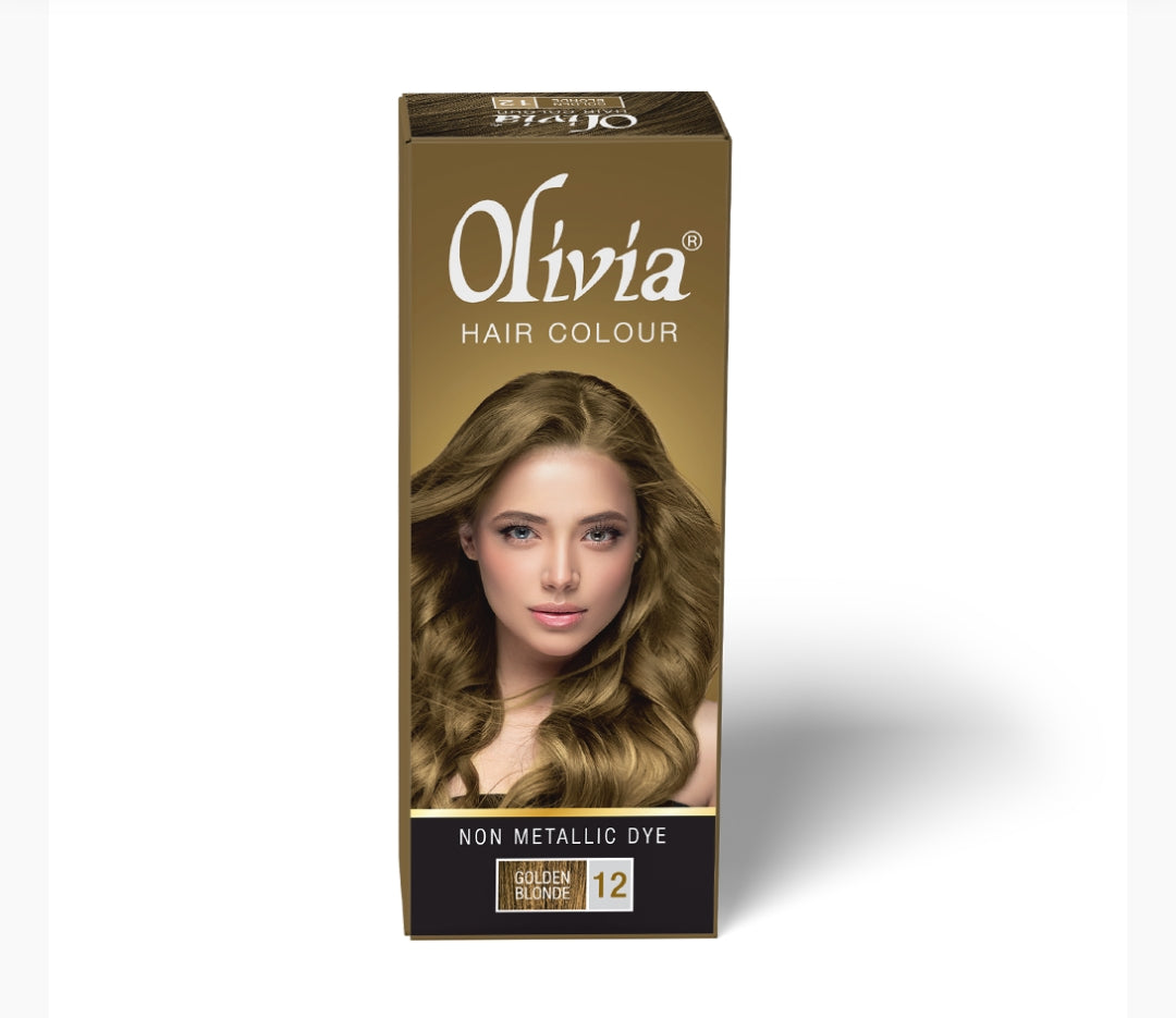 Olivia Hair Colour (Golden Blonde 12)