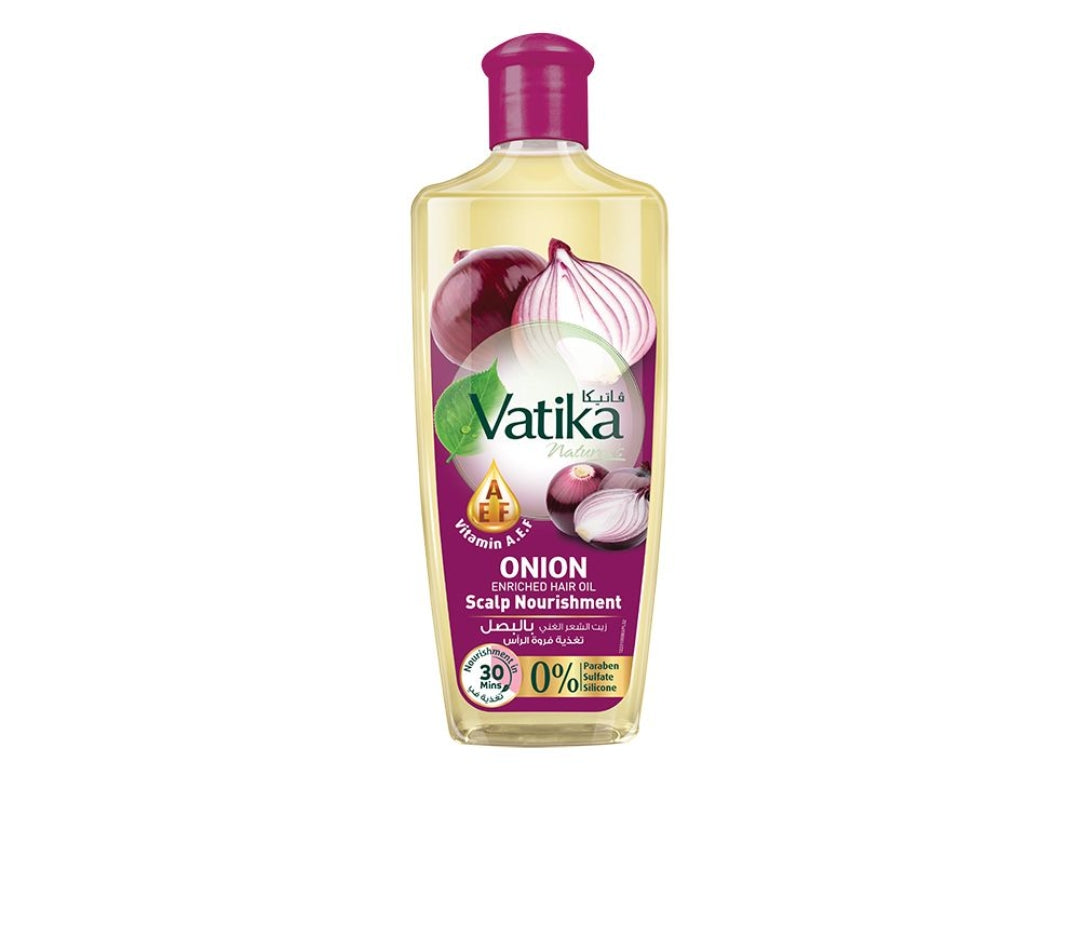 Dabur Vatika Naturals Scalp Nourishment Onion Enriched Hair Oil, 200ml