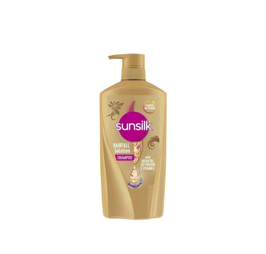 Sunsilk Hair Fall Solution Argan Oil, Soy Protein & Vitamin E Shampoo, 680ml