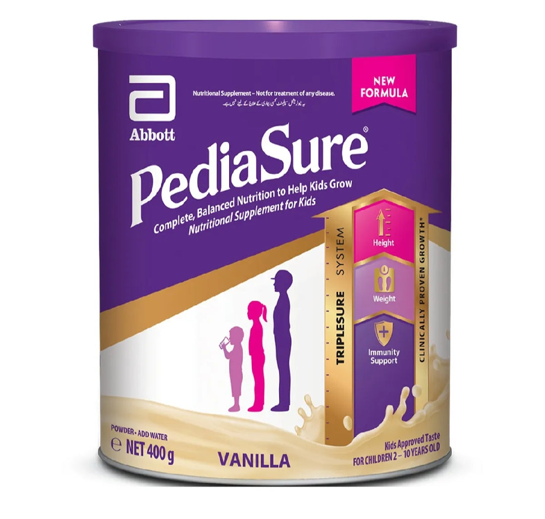 PediaSure Triplesure System, Vanilla Flavour, 400g