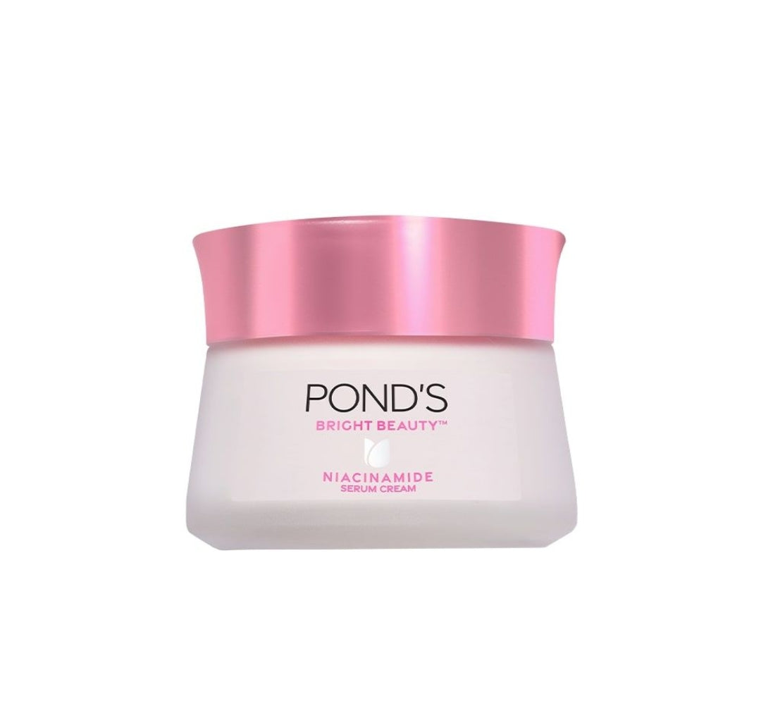 Pond's Bright Beauty Anti-Spot Serum Day Cream with Niacinamide & Vitamin B3, 50g