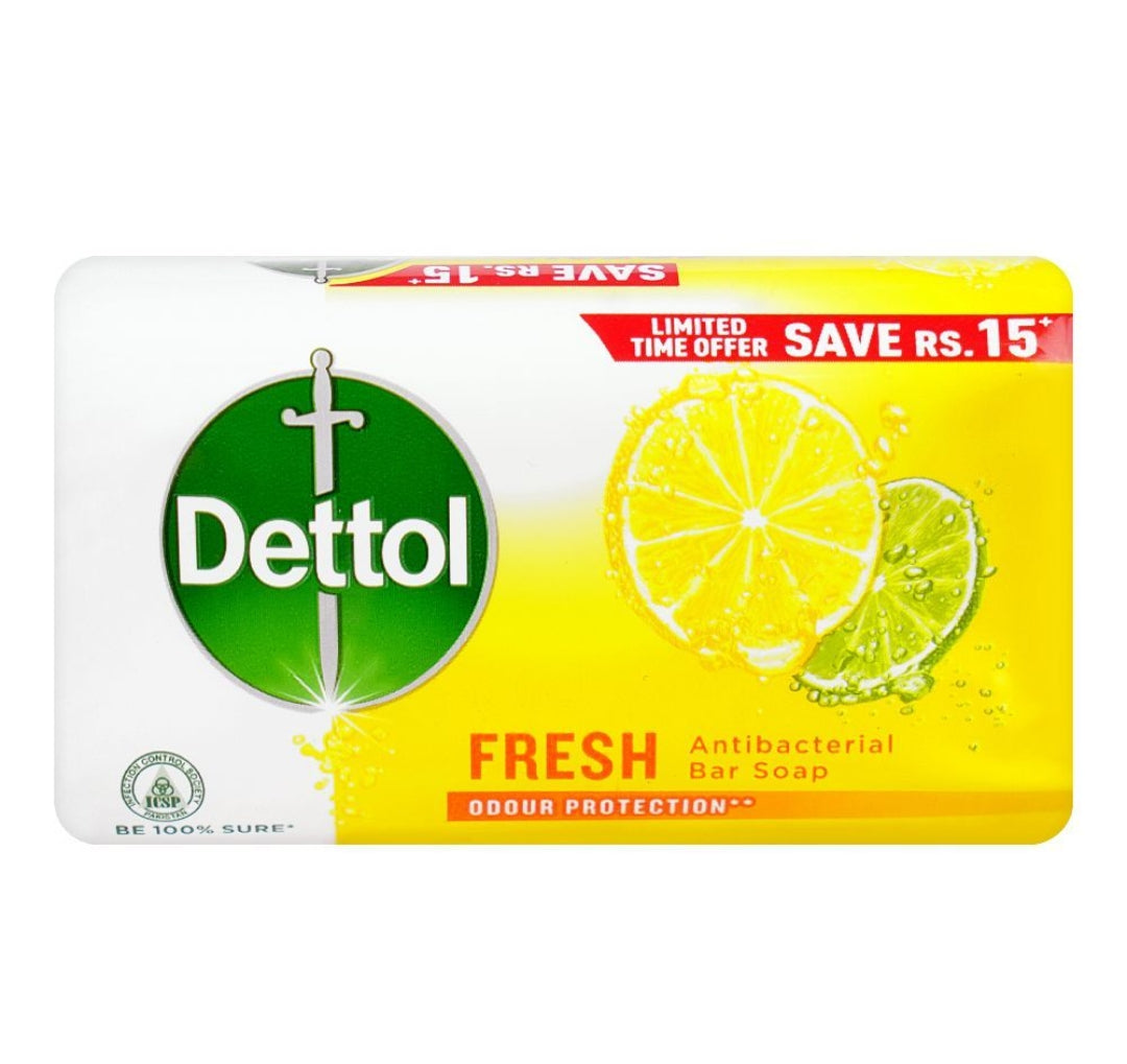 Dettol Fresh Antibacterial Soap, 110g
