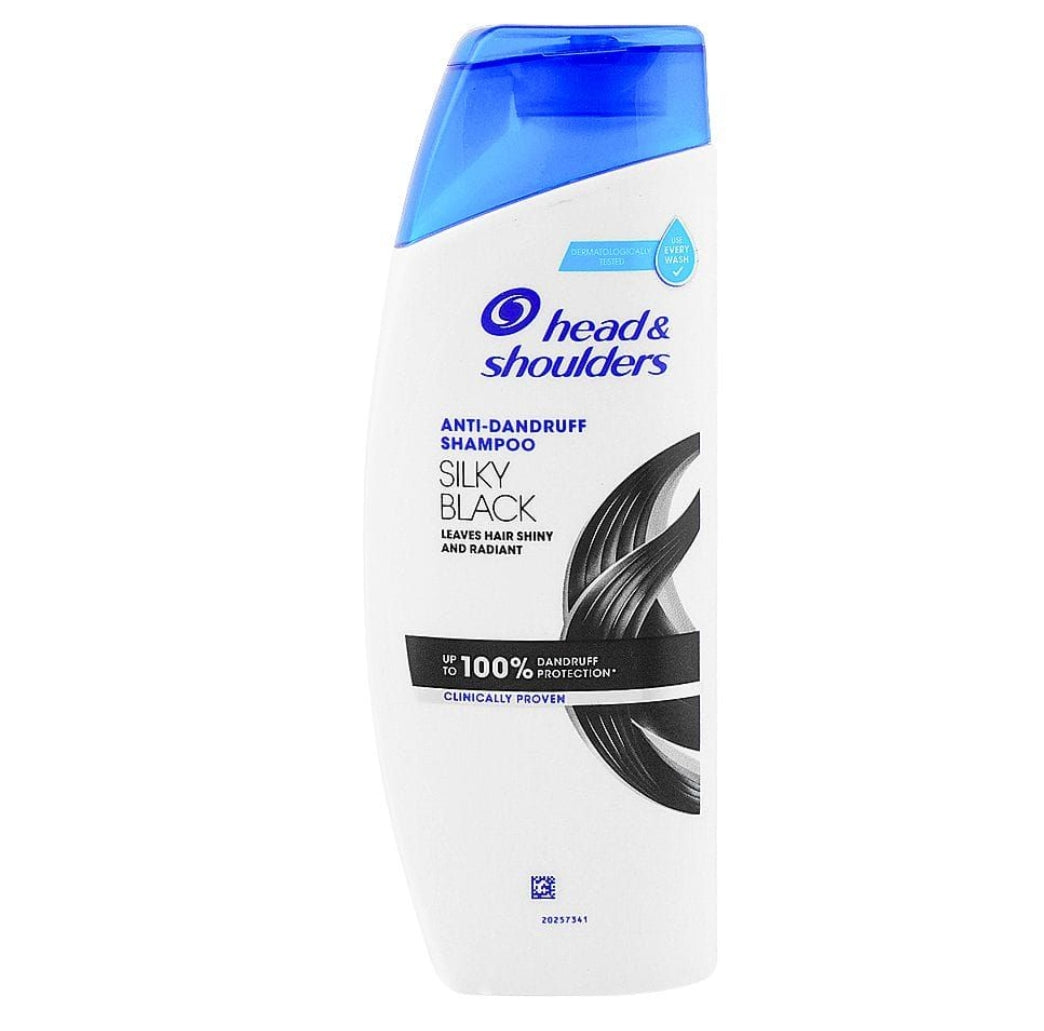 Head & Shoulders Silky Black Anti-Dandruff Shampoo, 360ml