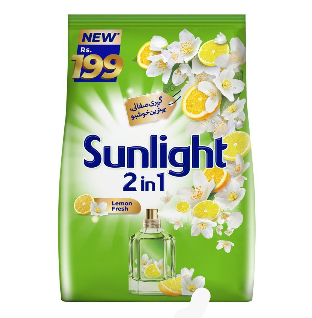 Sunlight 2in1 Clean & Fresh Detergent Washing Powder, 760g