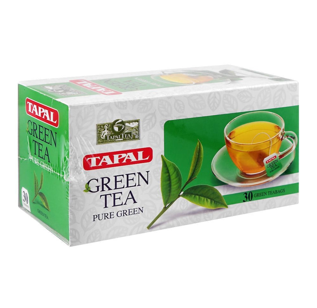 Tapal Pure Green Green Tea Bags 30-Pack