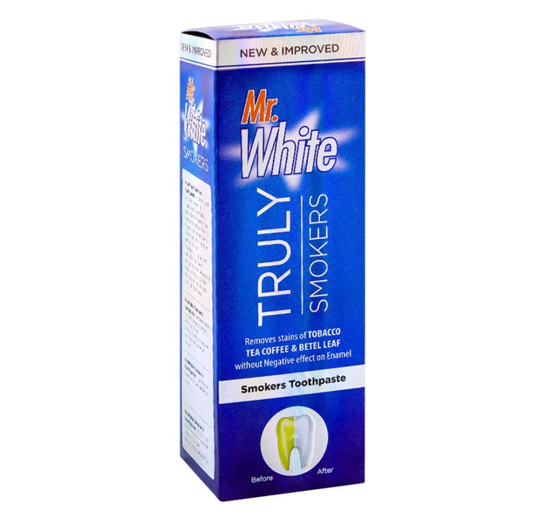 Mr. White Truly Smokers Toothpaste, 70g