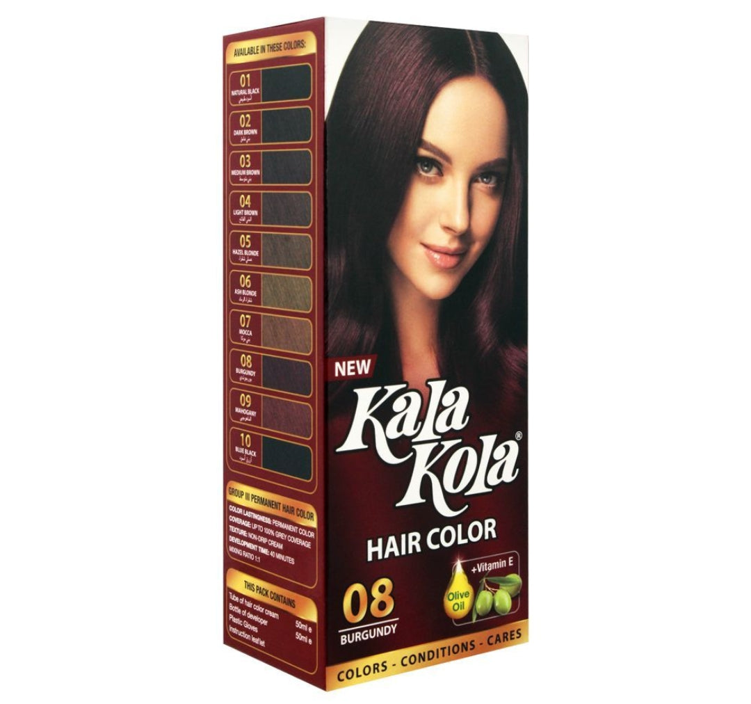 Kala Kola Hair Colour, 08 Burgundy