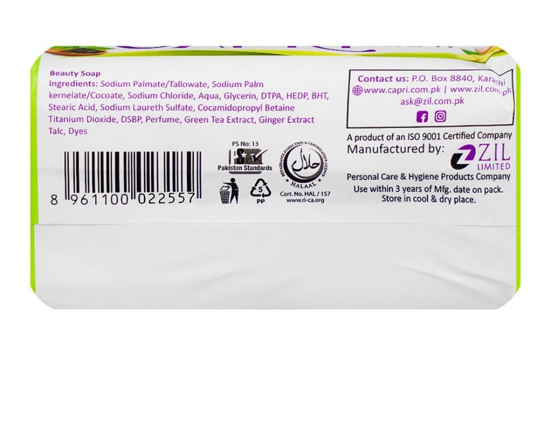 Capri Glow Green Tea Leaves Green Soap, 120