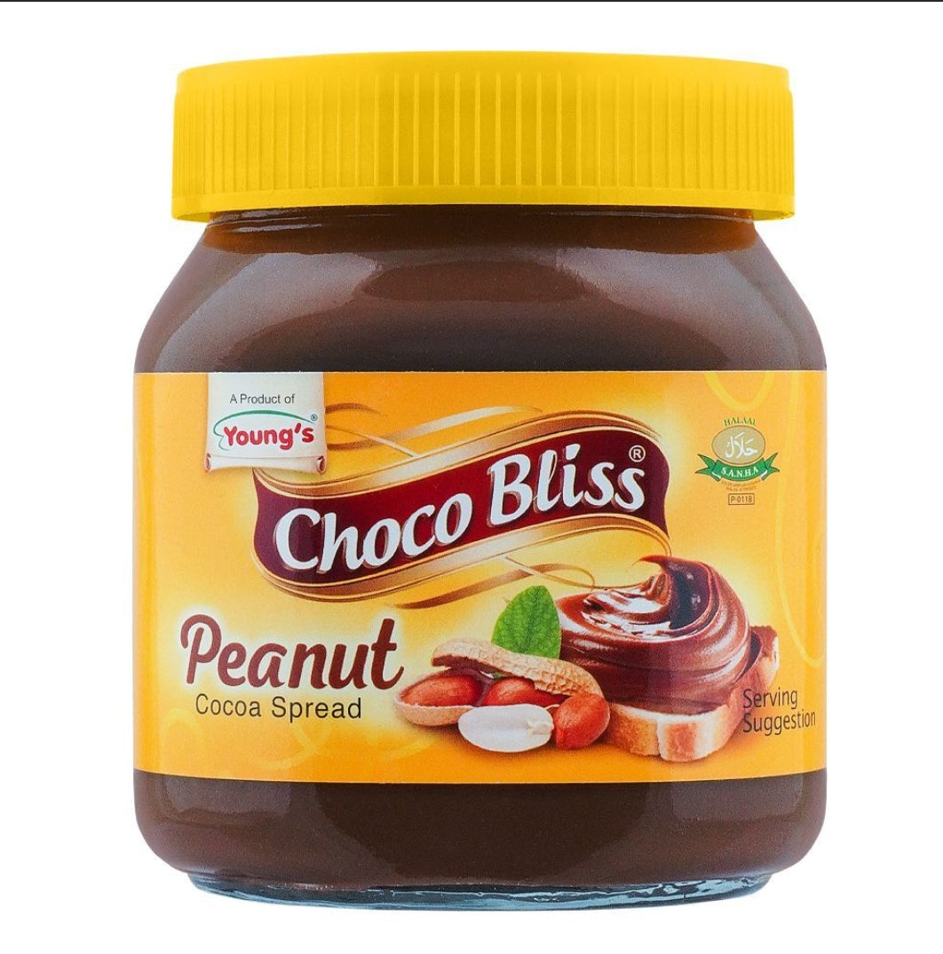 Young's Choco Bliss Peanut Cocoa Spread, 350g