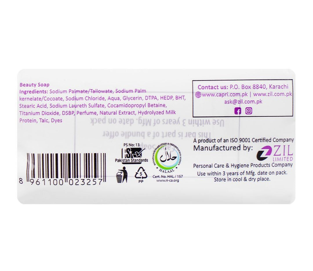 Capri Glow Lavender Purple Soap, 3x120g