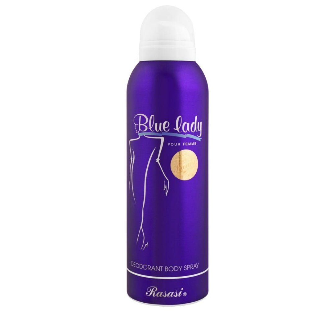 Rasasi Blue Lady Deodorant Body Spray For Women, 200ml