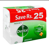 Dettol Original Soap, 110g Each, 3-Pack