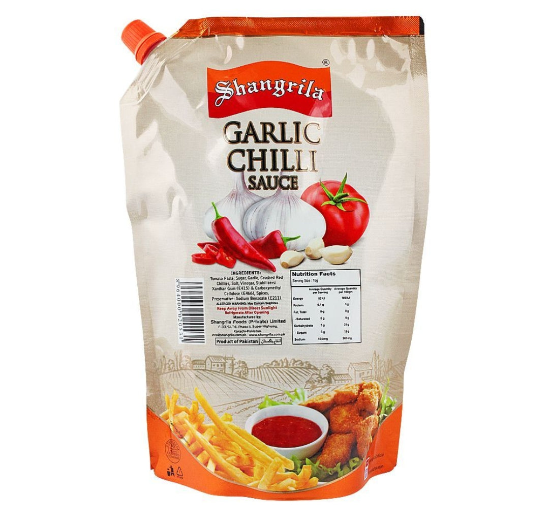 Shangrila Garlic Chilli Sauce Pouch, 800g