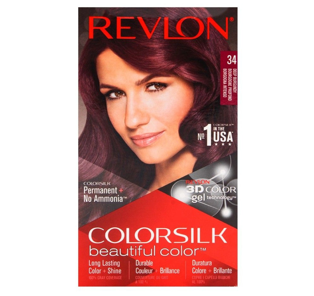 Revlon Colorsilk Deep Burgundy Hair Color 34