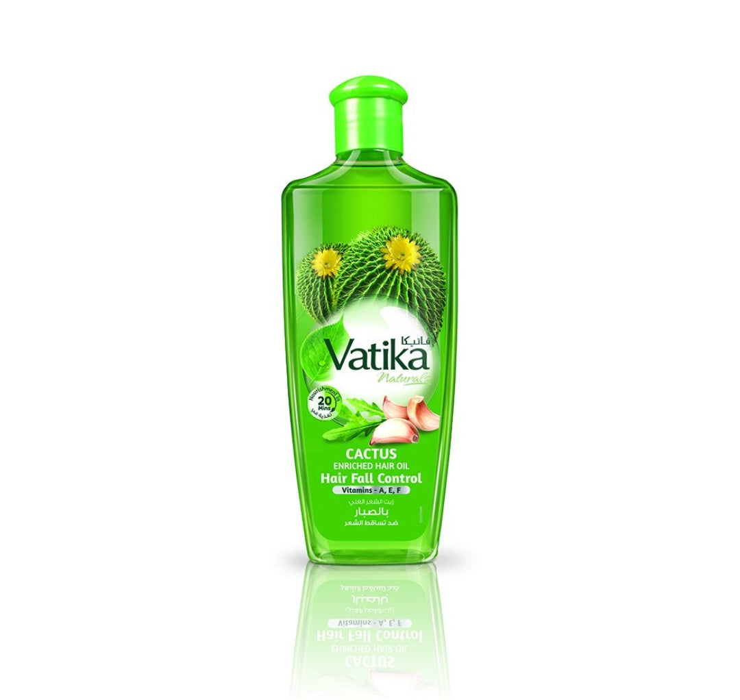 Dabur Vatika Naturals Hair Fall Control Cactus Enriched Hair Oil, 200ml