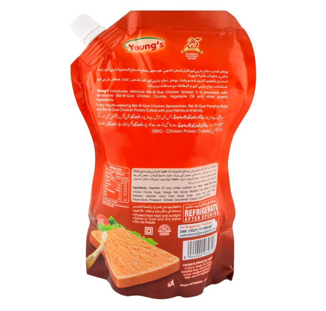 Young's Chicken Bar-B-Que Spread 500ml