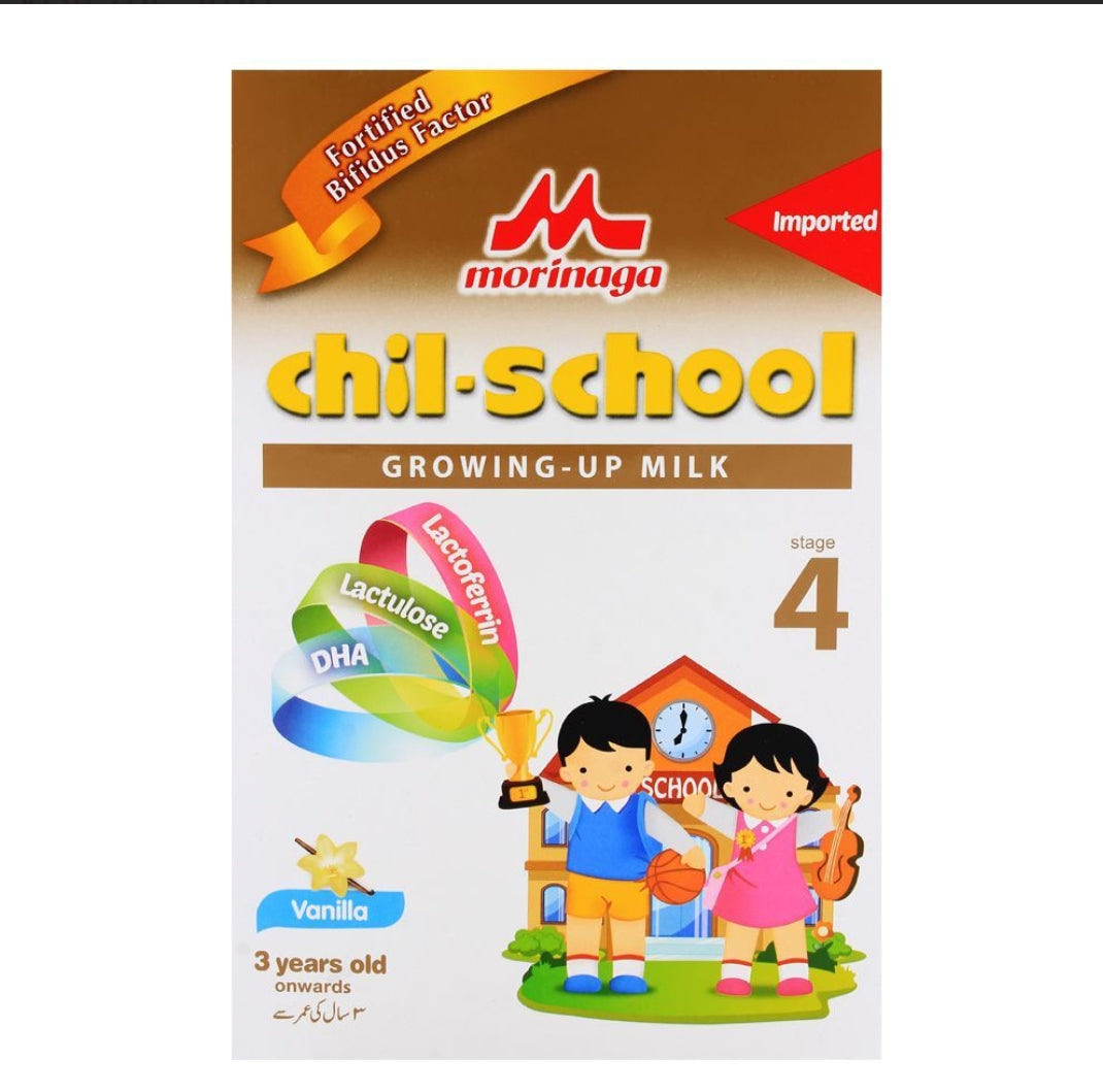 Morinaga Chil-School Growing Up Milk Stage 4 Vanilla 300gm