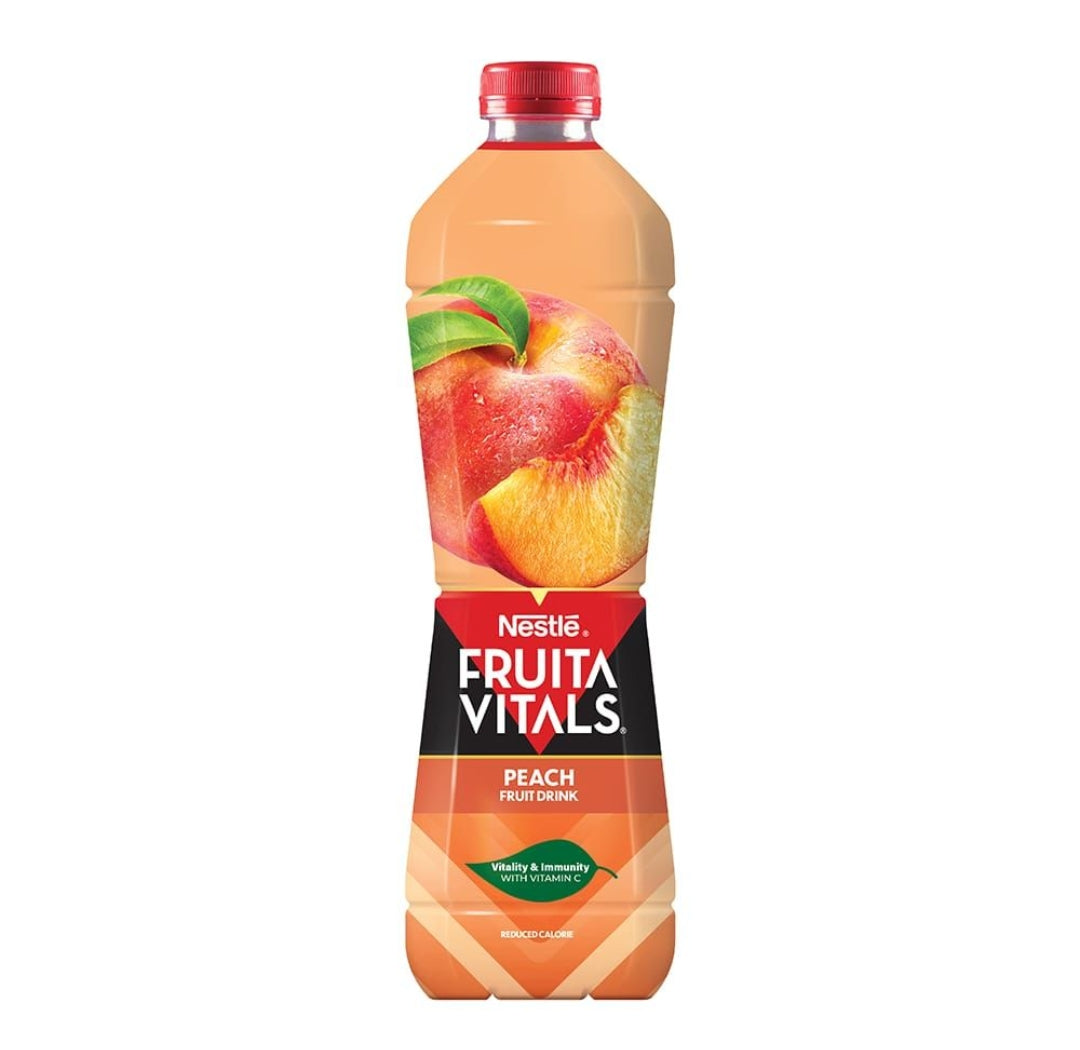 Nestle Fruita Vitals Peach Fruit Nectar 1 Liter